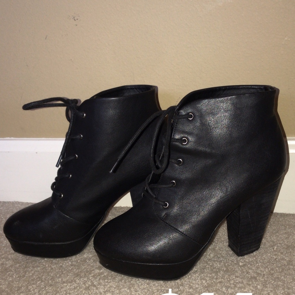 Black booties